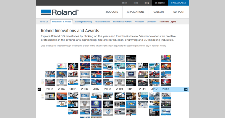 Company page of #9 Top Banner Printing Business: Roland DGA Corporation